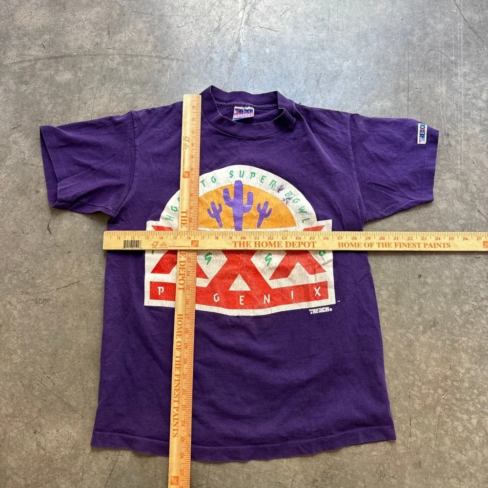 Vintage 90's 1996 Super Bowl XXX Phoenix Shirt Size M - Picture 3 of 3